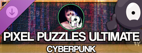 Jigsaw Puzzle Pack - Pixel Puzzles Ultimate: Cyberpunk cover art