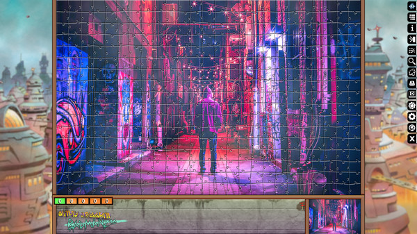 Jigsaw Puzzle Pack - Pixel Puzzles Ultimate: Cyberpunk