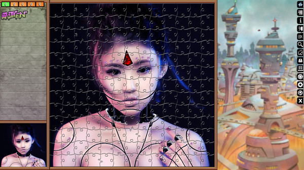 Jigsaw Puzzle Pack - Pixel Puzzles Ultimate: Cyberpunk