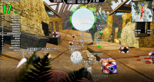 Crazy Ball Racing Screenshot