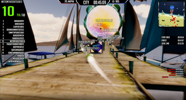 Crazy Ball Racing Screenshot