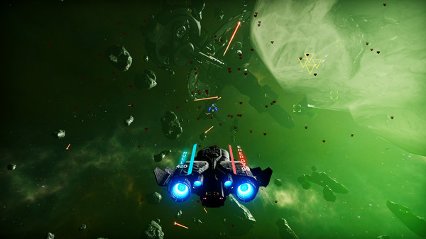 Screenshot z Space Mercs