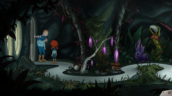 Screenshot of Aurora: The Lost Medallion - The Cave gameplay showing in-action mechanics