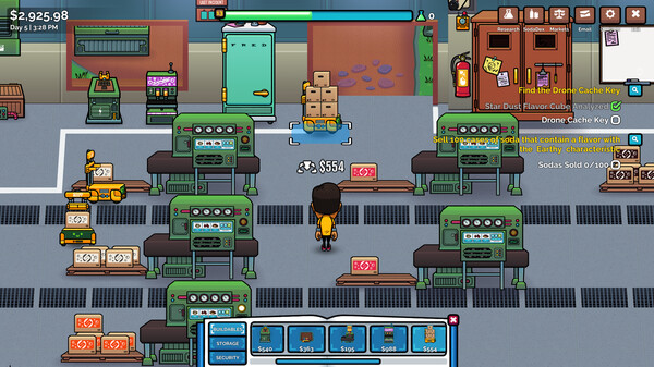 Screenshot z Soda Story - Brewing Tycoon