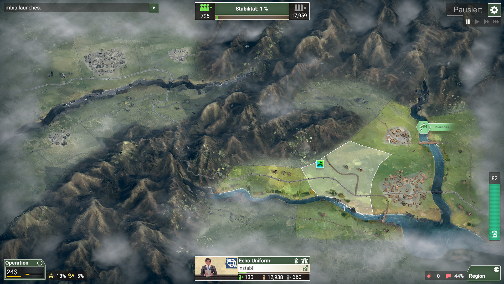 Rebel Inc: Escalation EU - PC (Steam) Screenshot 1