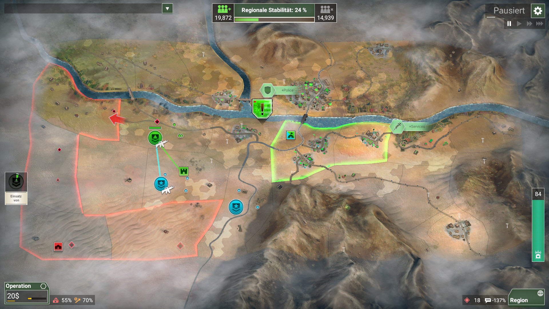 Rebel Inc: Escalation EU - PC (Steam) Screenshot 6