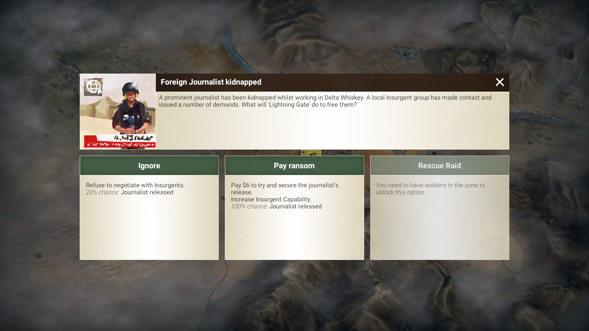 Rebel Inc: Escalation screenshot #5
