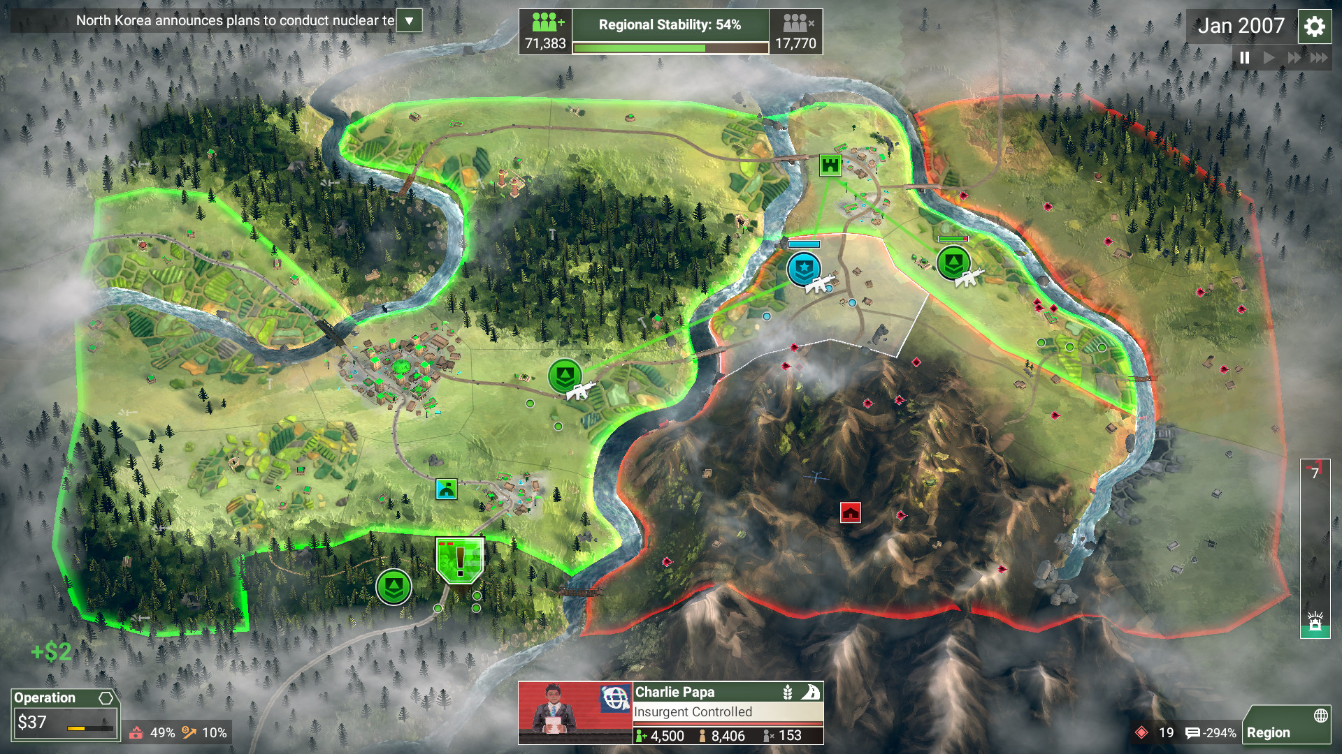 Rebel Inc: Escalation screenshot 7