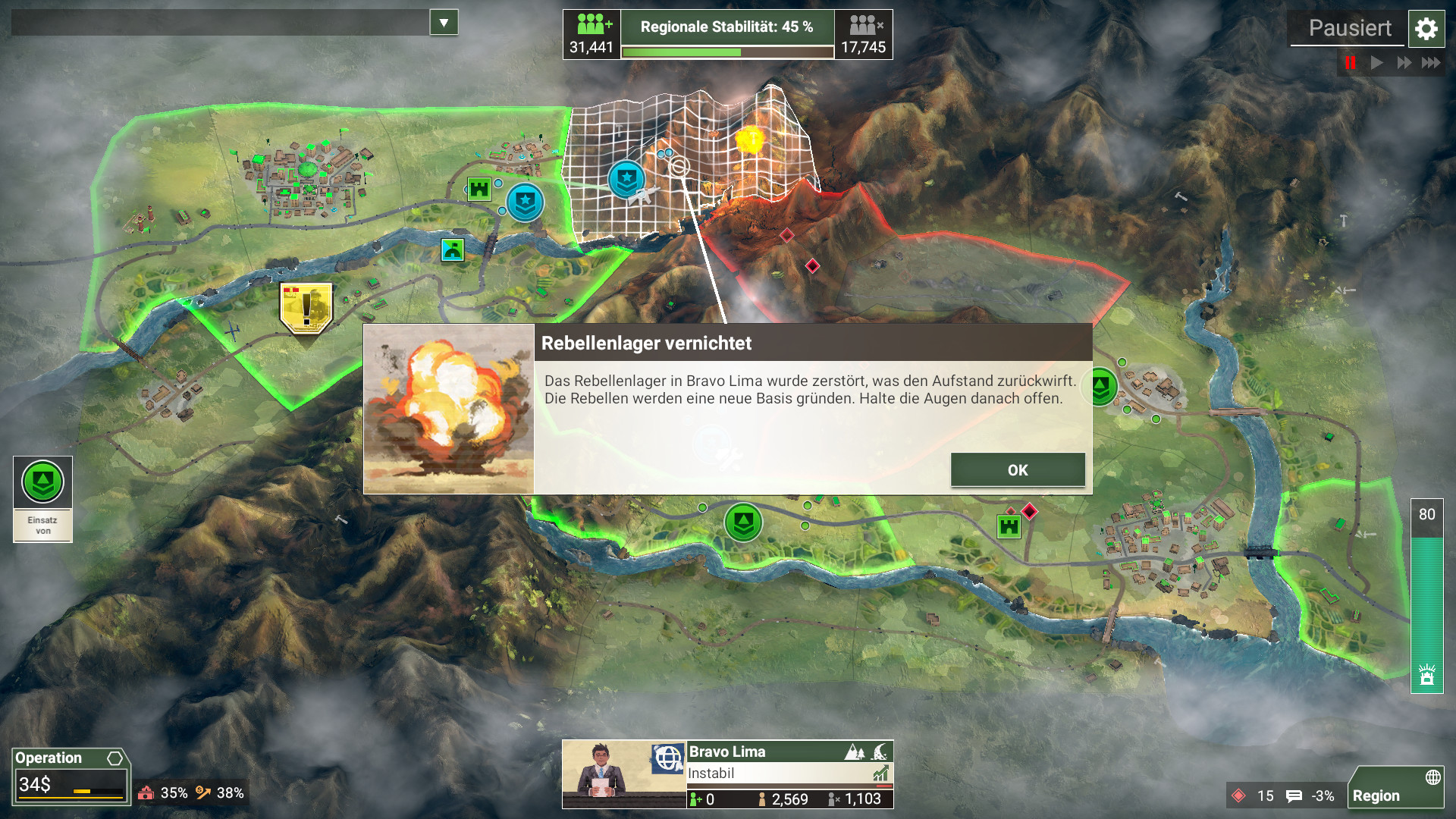 Rebel Inc: Escalation EU - PC (Steam) Screenshot 2