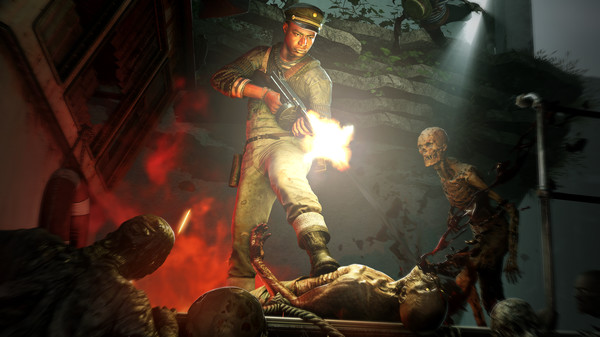 Zombie Army 4: American Sea Captain Character