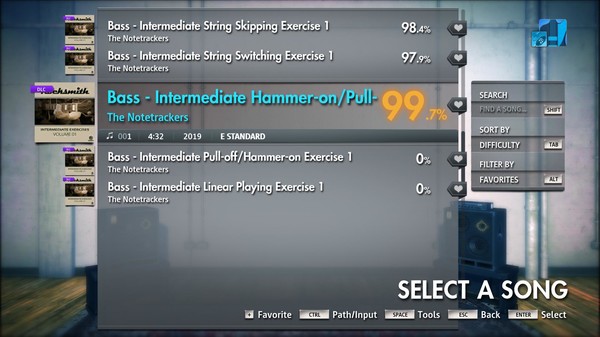 Rocksmith® 2014 Edition – Remastered – Rocksmith Intermediate Exercises, Vol. 1