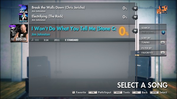 Rocksmith® 2014 Edition – Remastered – Jim Johnston - “I Won’t Do What You Tell Me (Stone Cold Steve Austin)”