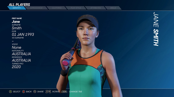 AO Tennis 2 Tools screenshot 3
