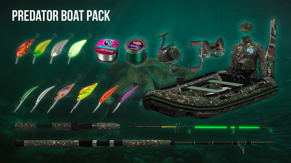 The Fisherman - Fishing Planet: Predator Boat Pack