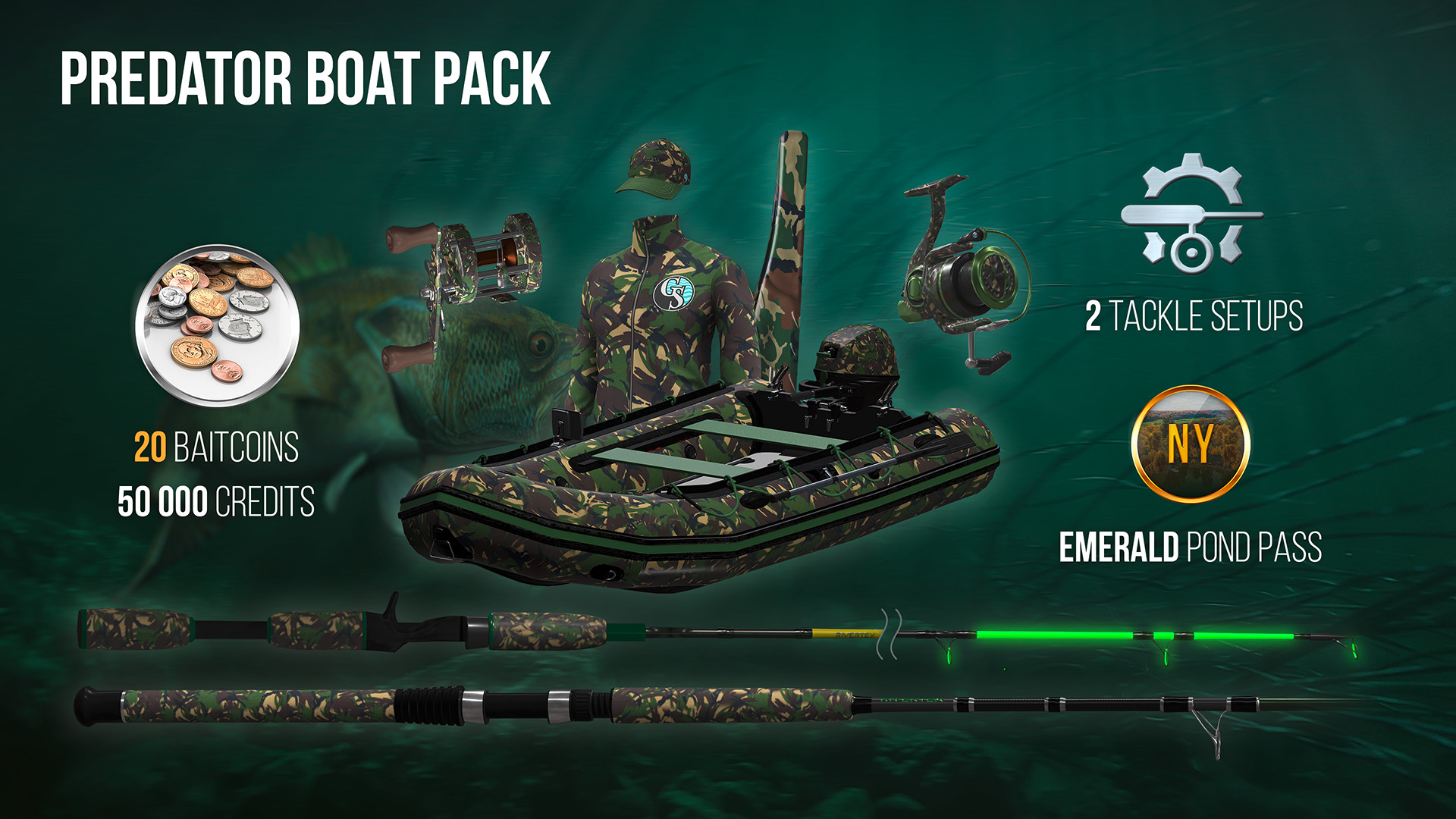 The Fisherman - Fishing Planet: Predator Boat Pack Featured Screenshot #1