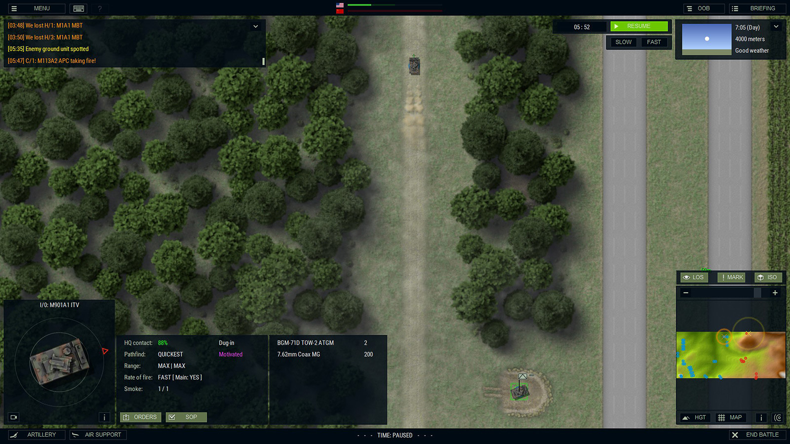Find the best computers for Armored Brigade