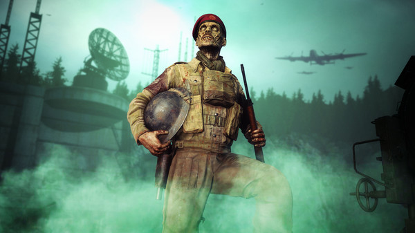Zombie Army 4: Paratrooper Zombie Character
