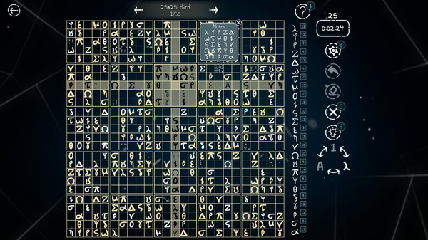Screenshot z Sudoku 9X16X25