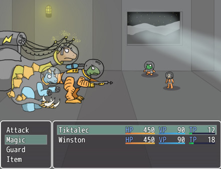 Screenshot z Tiktalec And The Dino Moonbase