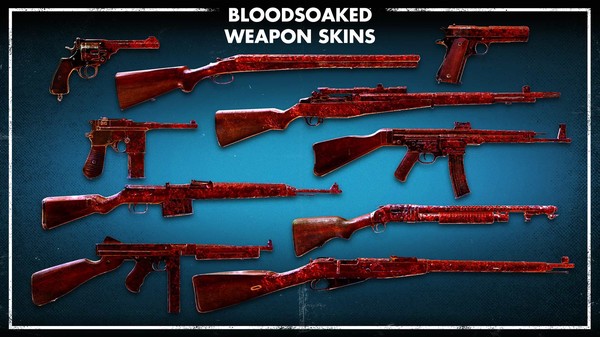 Zombie Army 4: Bloodsoaked Weapon Skins