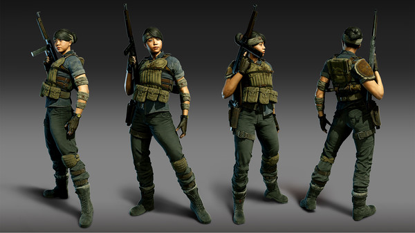 Zombie Army 4: Lone Wolf Jun Outfit
