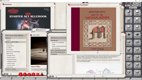 Fantasy Grounds - Stranger Things Dungeons & Dragons Starter Set