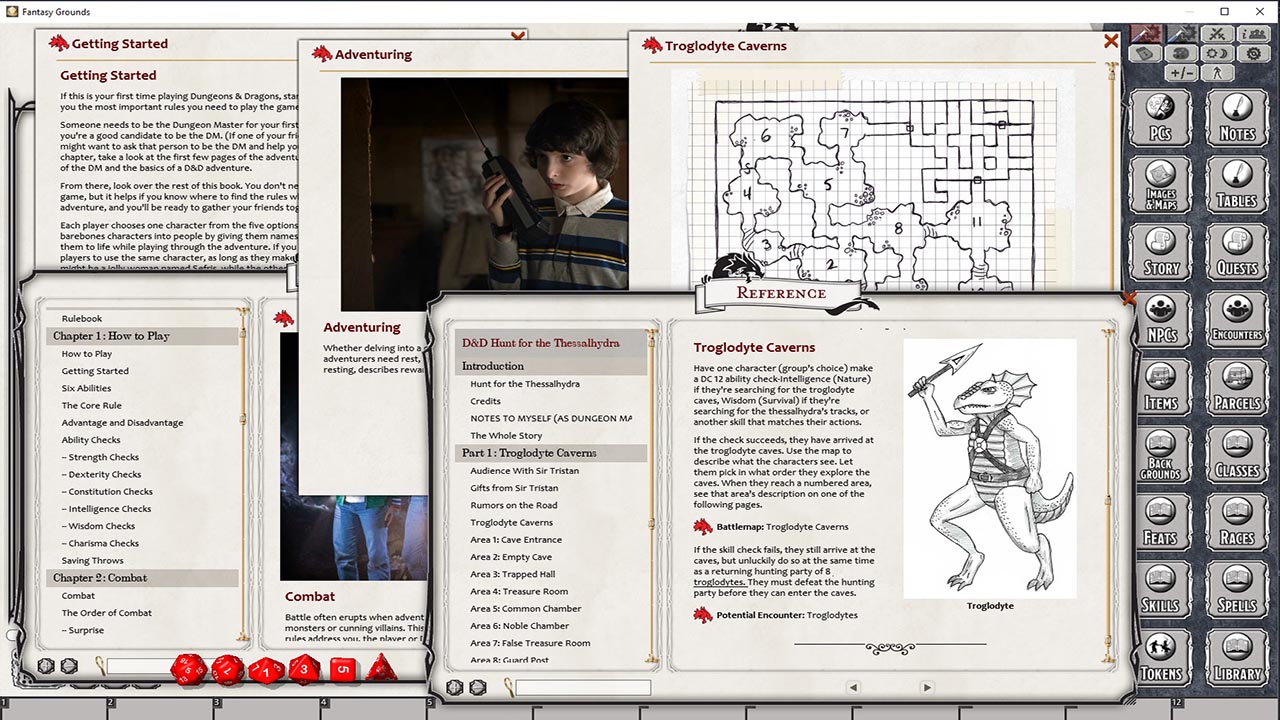 Fantasy Grounds - Stranger Things Dungeons & Dragons Starter Set Featured Screenshot #1