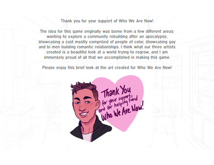 Who We Are Now - Art Book screenshot 2