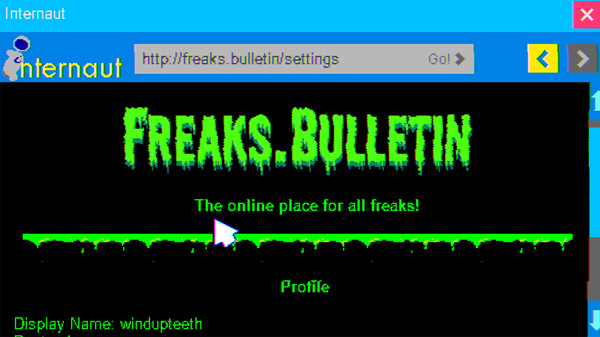 Screenshot z Online Simulator