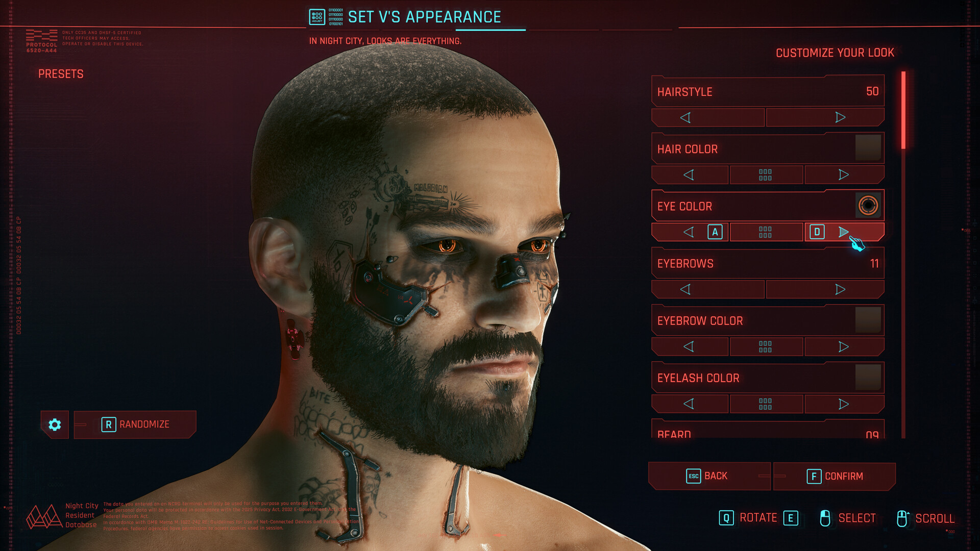 Screenshot of Cyberpunk 2077