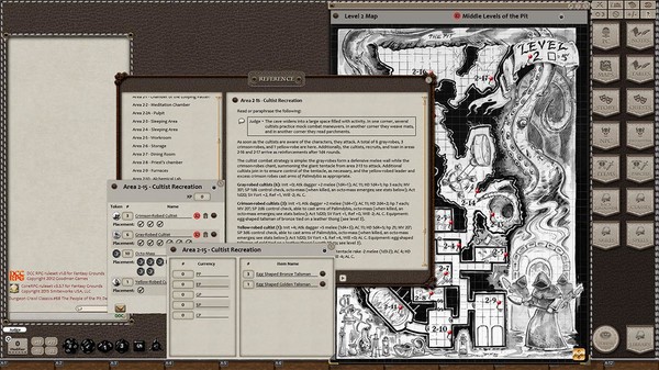Fantasy Grounds - Dungeon Crawl Classics #68: The People of the Pit (DCC)