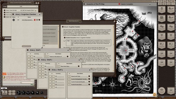 Fantasy Grounds - Dungeon Crawl Classics #68: The People of the Pit (DCC)
