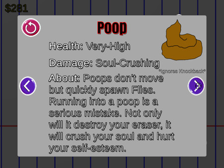 Screenshot z Pencil vs. Eraser