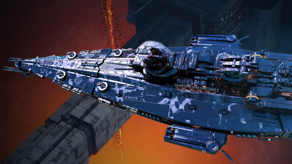 Star Conflict - Federation destroyer Sirius