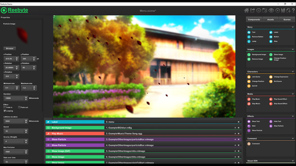Reebyte : Visual Novel and Interactive App Maker