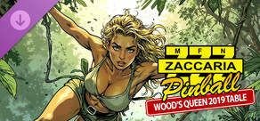 Zaccaria Pinball - Wood's Queen 2019 Table