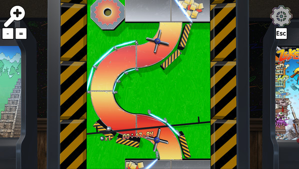 Screenshot z Zeke's Peak