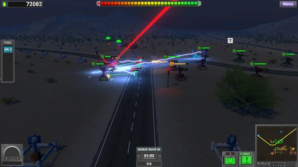 Screenshot z Inbound UFO