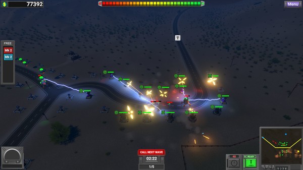 Screenshot z Inbound UFO