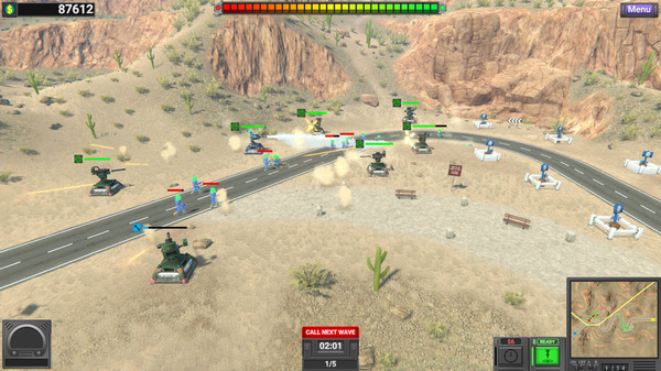 Screenshot z Inbound UFO