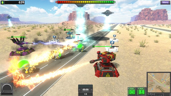 Screenshot z Inbound UFO