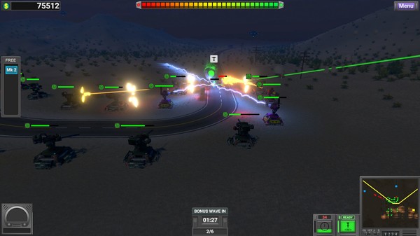 Screenshot z Inbound UFO