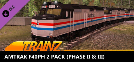 Trainz 2019 DLC: Amtrak F40PH 2 pack banner image