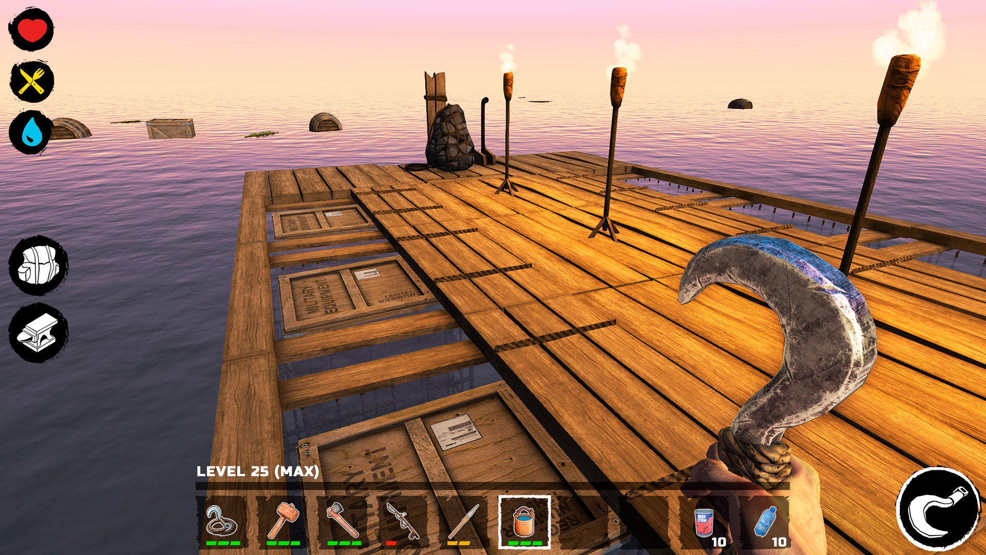 screenshot of Survive on Raft 1