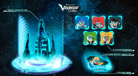 Voltron: Cubes Of Olkarion - Founder's Pack