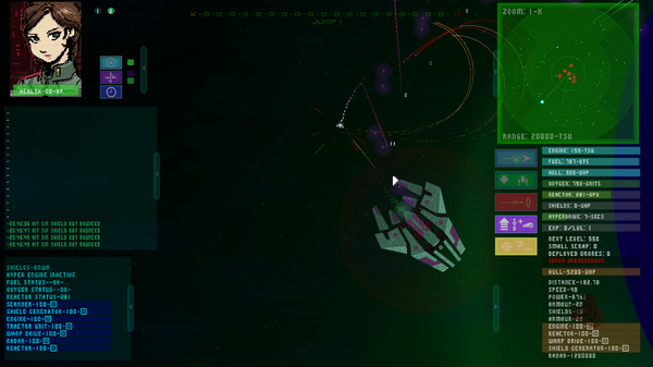 Screenshot z INTERSTELLAR ROGUE