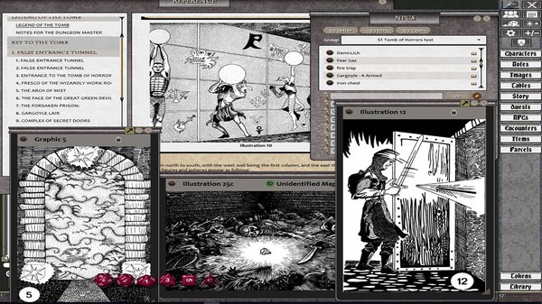 Fantasy Grounds - D&D Classics: S1 Tomb of Horrors (1E)