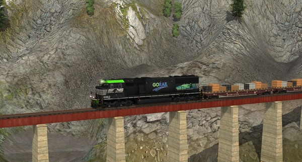 TANE DLC - NS SD60E - 6963 GoRail