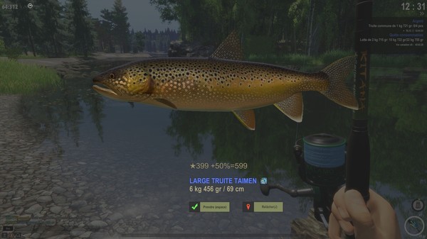 Screenshot z Fisher Online