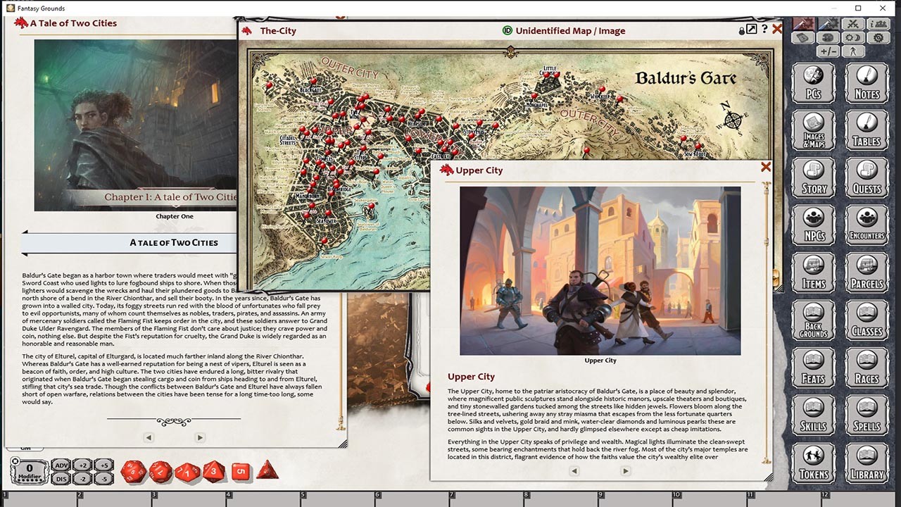 Fantasy Grounds - D&D Baldur's Gate: Descent Into Avernus Featured Screenshot #1